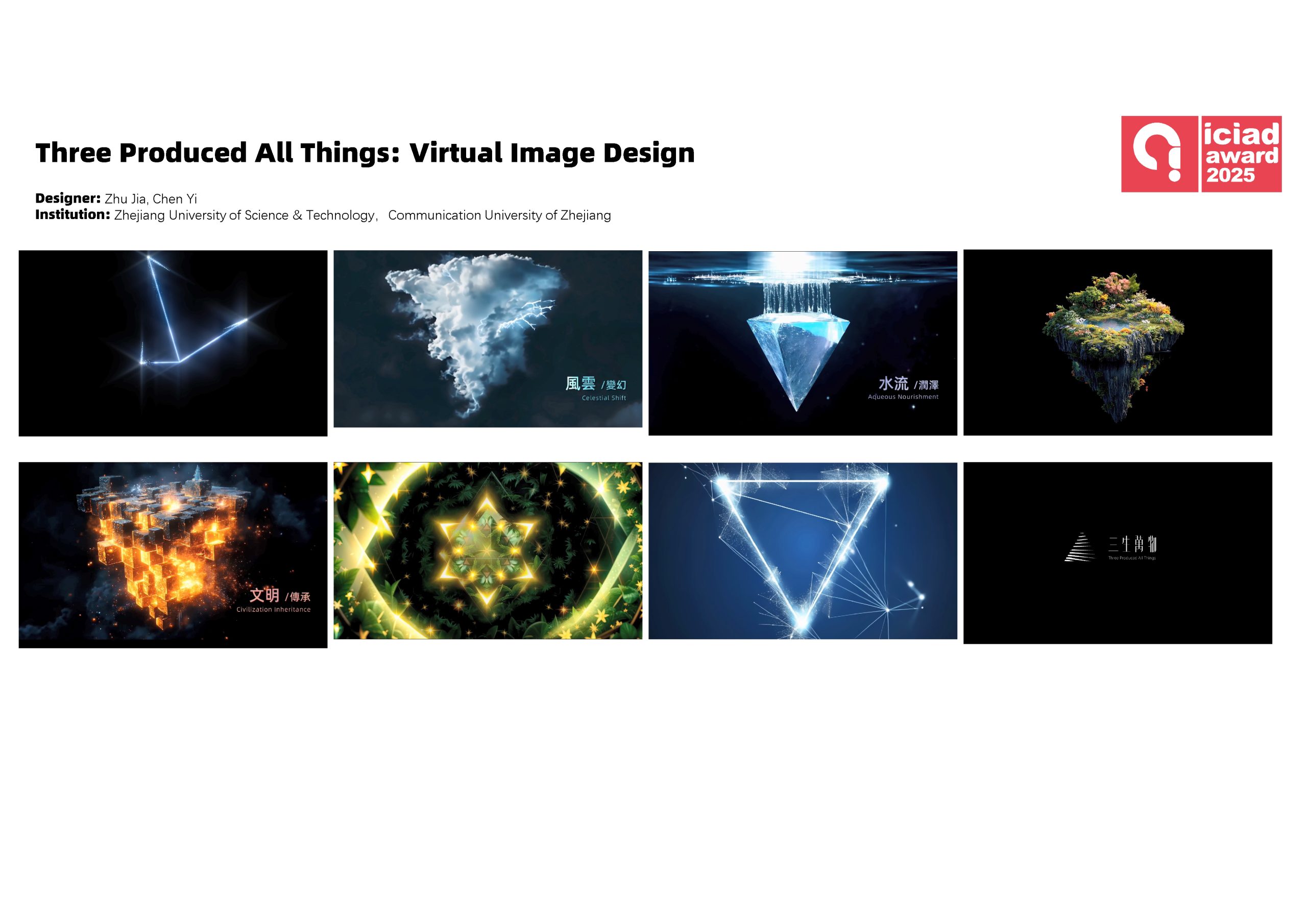 Three Produced All Things: Virtual Image Design
