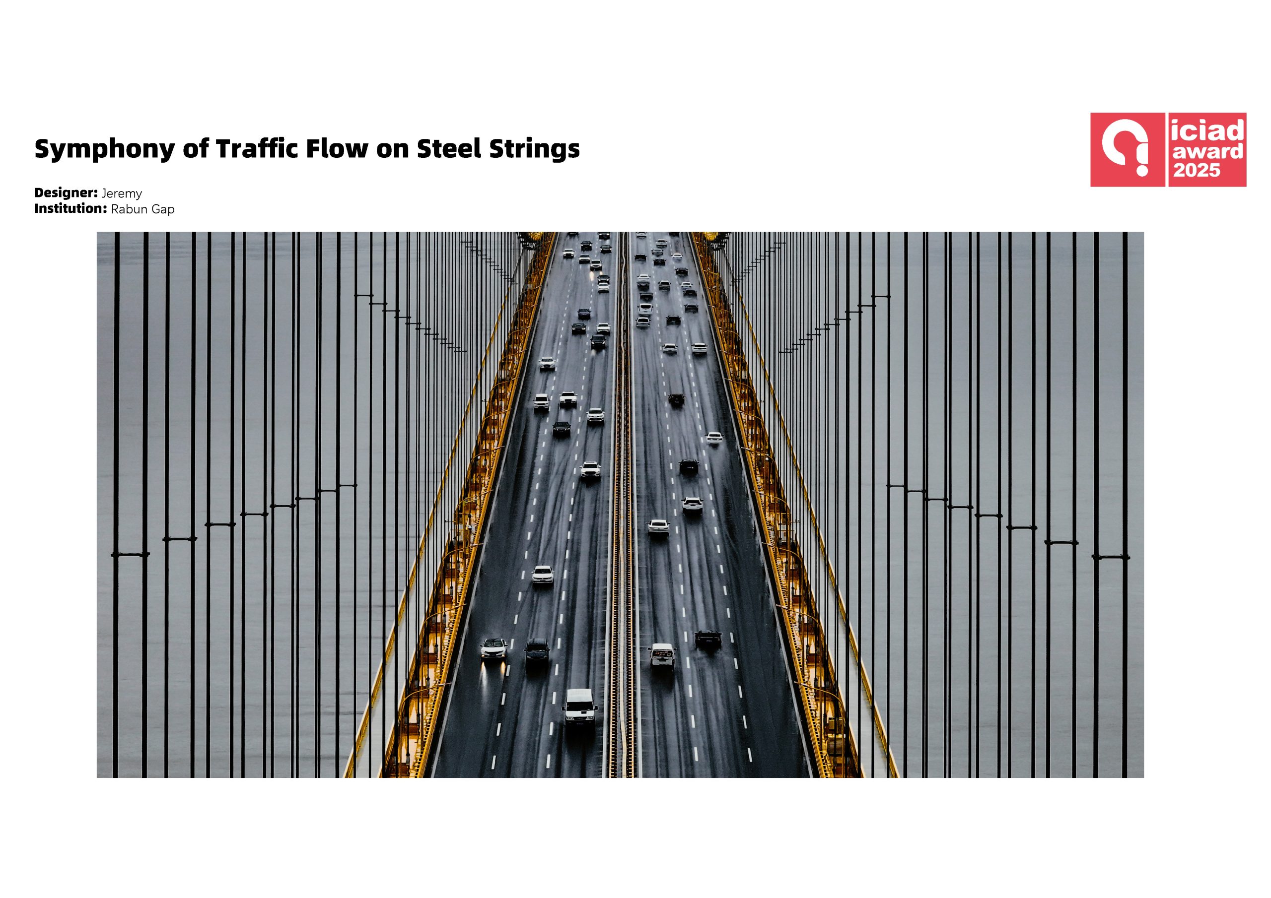 Symphony of Traffic Flow on Steel Strings